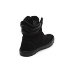Tenis Sneaker Bawmi Cano Alto Feminino Preto