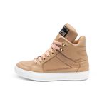 Tenis Sneaker Bawmi Cano Alto Feminino Rose