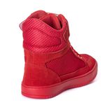 Tenis Sneaker Bawmi Cano Alto Feminino Vermelho