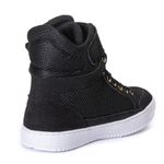 Tenis Sneaker Bawmi Cano Alto Feminino Preto