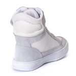 Tenis Sneaker Bawmi Cano Alto Feminino Branco