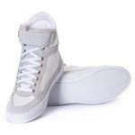 Tenis Sneaker Bawmi Cano Alto Feminino Branco