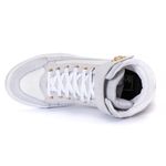 Tenis Sneaker Bawmi Cano Alto Feminino Branco