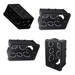 Caixa Luz 4 X 2 Preto 
