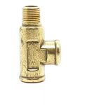Ar/gas Te Metal 1/8m X 1/8f X 1/8f P/manometro