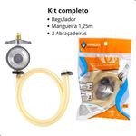 Regulador de Gas Vinigas Completo 1,2m
