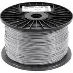 Cabo de Aço Plastificado 5/32 4mm Galvanizado 6x7 Alma de Fibra 100 Metros