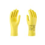 LDI LUVA SILVERSAFETY 3020- 9(G) LATEX NATURAL SILVER CA 42424