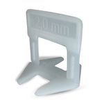 Espaçador Nivelador Porcelanato 1mm Ferramentas Ldi 500 Peças
