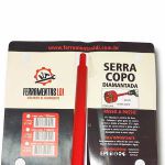 Serra Copo 160mm Diamantada Com Haste E Guia - Ldi Ferramentas