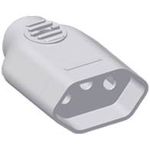 PINO FEMEA 2P+T 10A 250V CINZA 1431 PCT.10PÇ 
