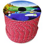 CORDA POLIESTER TRANC.CARRETEL COLORIDA 6MM 150MTS APROX.