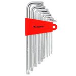 CHAVE TORX JG.T10 T50 TIPO L LONGA 9PC 123069 MTX