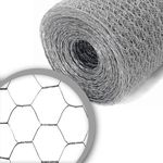 Tela Galinheiro Arame 1,5m X 50m Fio 22 Ferramentas Ldi