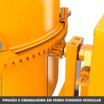 Betoneira Profissional 400l Motor Monofásico 4polos 220v Csm