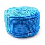 CORDA NYLON TORCIDA 10MM AZUL NACIONAL 11KG/ROLO APROX.