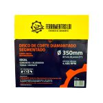 Disco Diamantado Concreto/Asfalto 350mm Pastilha 12mm LDI Ferramentas