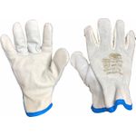 LUVA VAQUETA MISTA DORSO RASPA PUNHO 7CM BB CA 45427