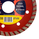 Disco Diamantado Turbo 4 Polegadas 110mm Furo 22,23mm 