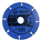 LDI DISCO TUNGSTENIO P/MARMORE, MADEIRA, PREGOS 110MM