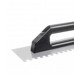 Desempenadeira Aço 48x12cm Dente 12mm Cabo Plástico 61353 Cortag