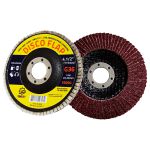 LIXA FLAP DISC 115X22 G 80 OXIDO ALUMINIO LDI