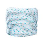 Corda Poliamida Trançada 12mm Bombeiro 10kg Rolo 100 Metros