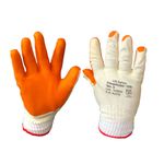 LDI LUVA BLUERUBBER MOD:2030-9(G) F.ALGODAO P/BORRACHA 1 PAR CA 42252