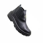 BOTINA COURO BIDENS ELASTICO C/ BICO PVC PREMIUM N.41 KADESH C.A 16254