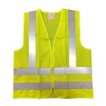 LDI COLETE REFLETIVO VERDE LIMAO C/ BOLSO MOD:12001 TAM M