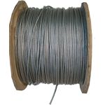 CABO AÇO 3/8 AF GALVANIZADO TRD. 6X19 ROLO 500MTS