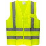 LDI COLETE REFLETIVO VERDE LIMAO C/ BOLSO MOD:12001 TAM XXG