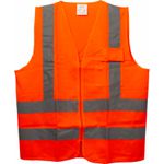 LDI COLETE REFLETIVO LARANJA C/ BOLSO MOD:12011 TAM XXG