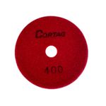 DISCO DIAMANT. POLIMENTO SECO / UMIDO 100MM G 400 62148 CORTAG