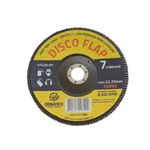 LIXA FLAP DISC 180X22 G 36 OXIDO ALUMINIO LDI