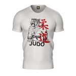 Camiseta Artes Marciais Judo Branca Team Six 