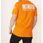 Camiseta Masculina Militar Instrutor de Tiro Laranja Team Six 