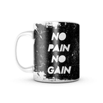 Caneca T6 Skull No Pain No Gain 325ML