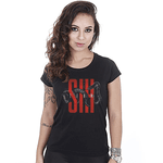 Camiseta Baby Look Feminina Concept Line Team Six Mamba Tactical