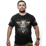 Camiseta Masculina Marines Beard Gang Team Six.