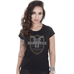 Camiseta Militar Baby Look Feminina Top Gun