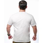Camiseta Militar Básica Lisa Branca Team Six