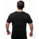 Camiseta Militar Básica Lisa Preta Team Six