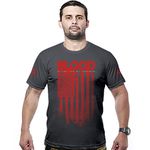 Camiseta Militar Blood Is The Ink Of Freedom Hurricane Line