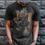 Camiseta Militar Casual Vidi Vici Pandemia Apocalipse