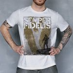 Camiseta Militar Casual Vidi Vici Semper Fidelis