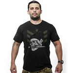 Camiseta Militar Concept Line Team Six Knife Skull Squad 