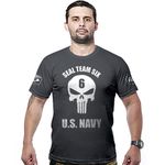 Camiseta Militar Punisher Seal Team Six US Navy Hurricane Line