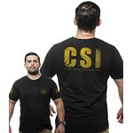 Camiseta Militar Wide Back CSI Crime Scene Investigation