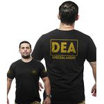 Camiseta Militar Wide Back DEA Narcóticos
